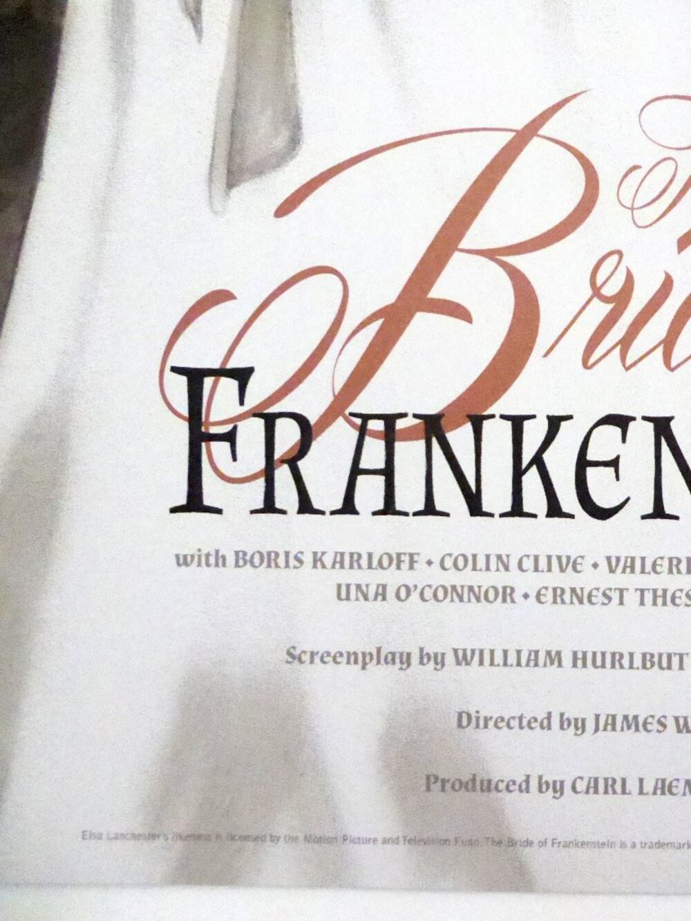 NEW LE #277/325 BRIDE OF FRANKENSTEIN JONATHAN BURTON MONDO ART PRINT POSTER - Picture 7 of 9